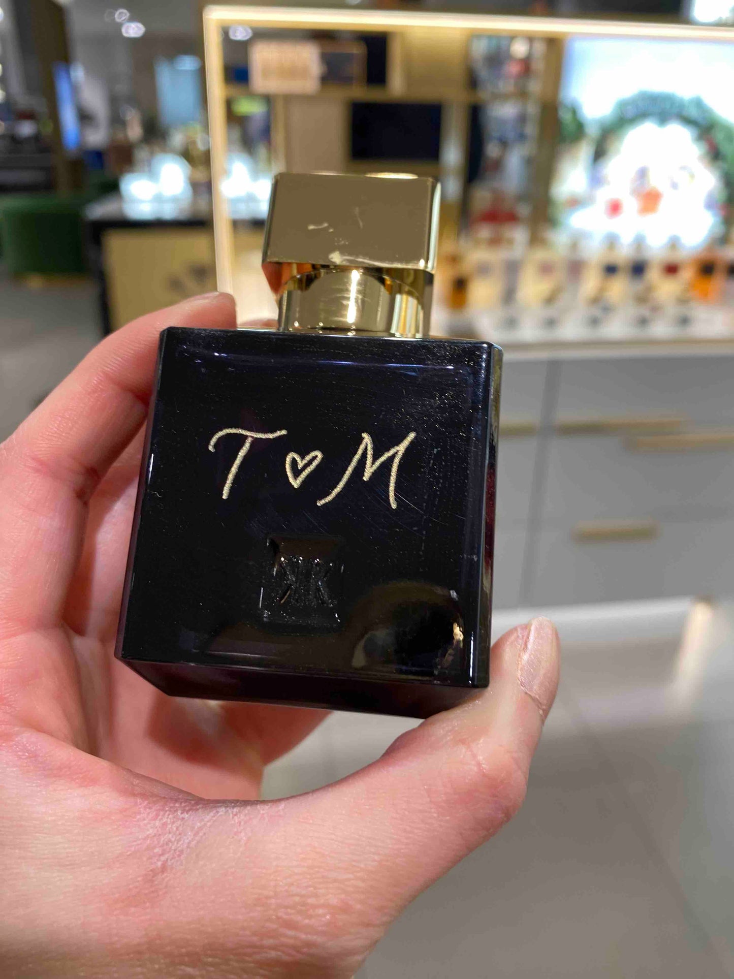 Personalised perfume bottle | Mother of the bride gift | Engraved Wedding perfume | Anniversary gift