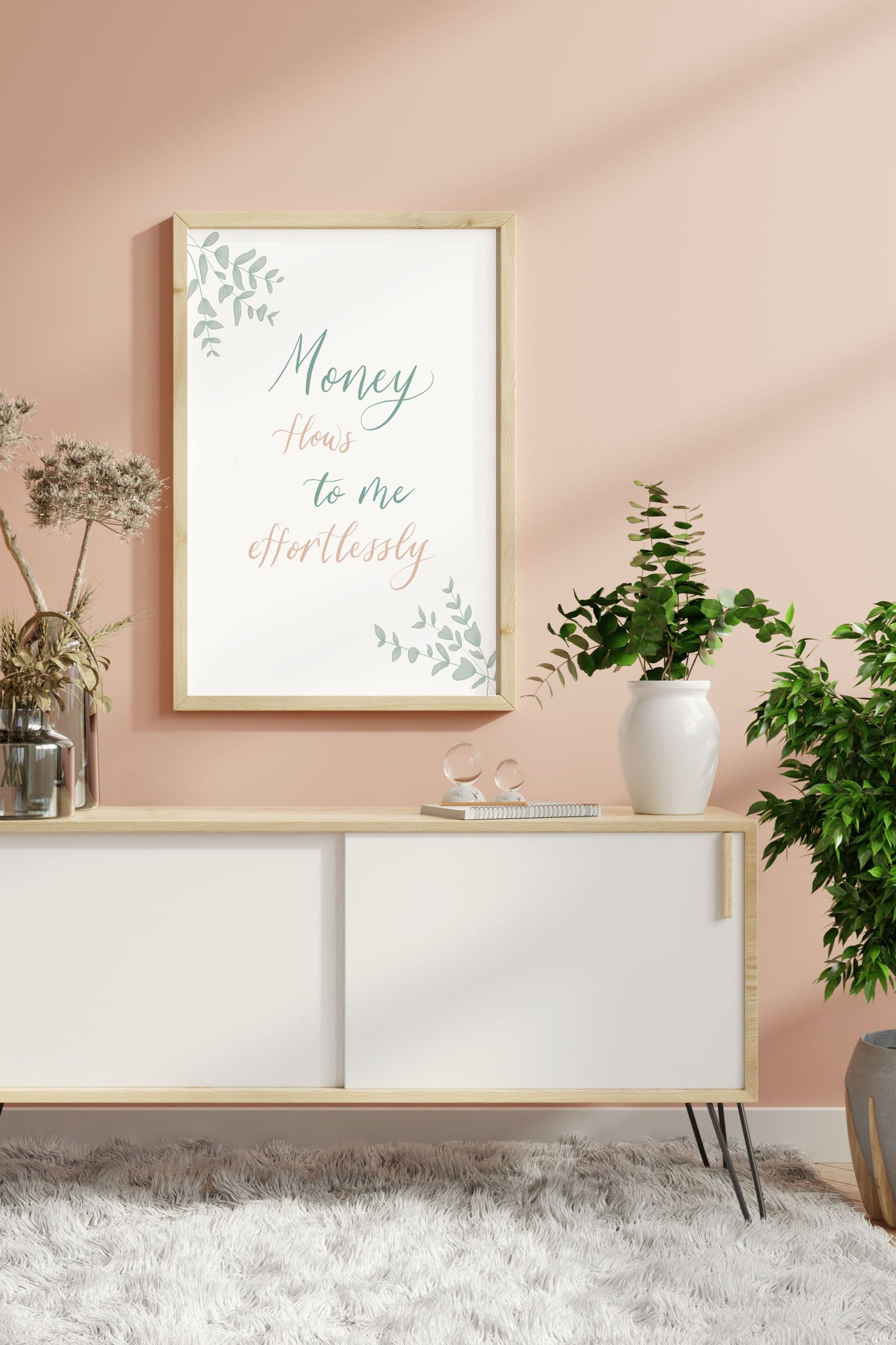 money flows to me effortlessly print-cloudy ink designs