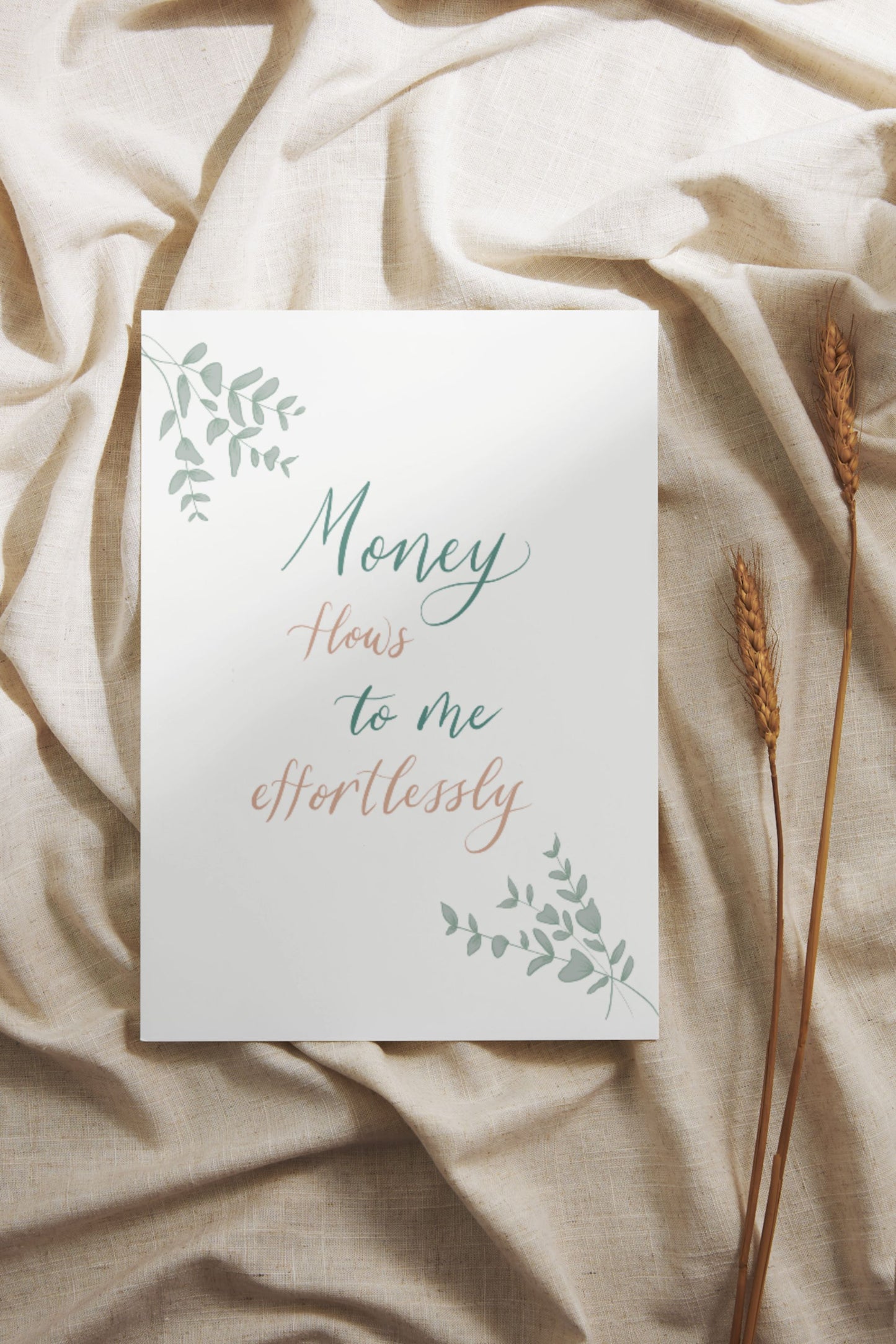 printable affirmations, easy download for trendy decor
